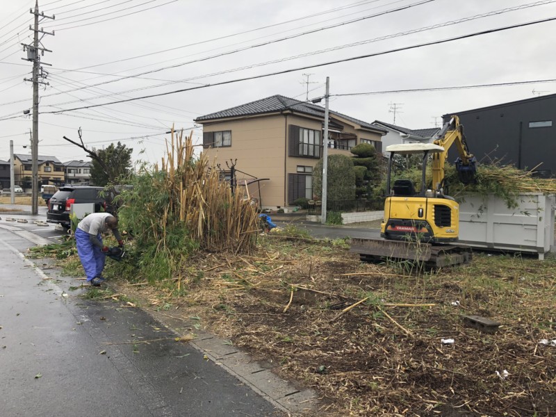 名古屋市守山区の竹林・庭木の伐採工事