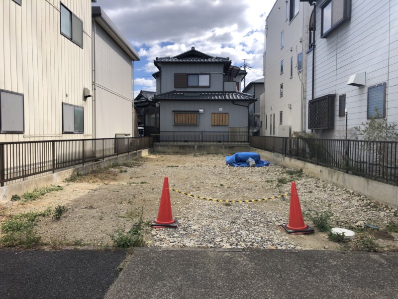 008愛知県春日井市の木造2階建て火災現場の解体工事