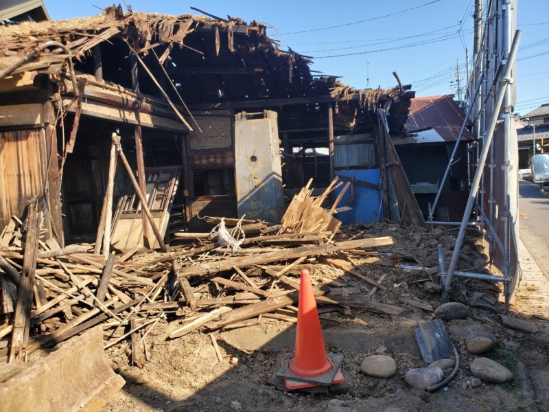 岐阜県美濃加茂市の木造住宅の解体工事費用事例