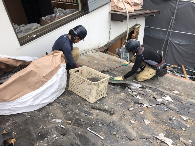 岐阜県各務原市の木造2階建て家の解体工事【43坪129万円】