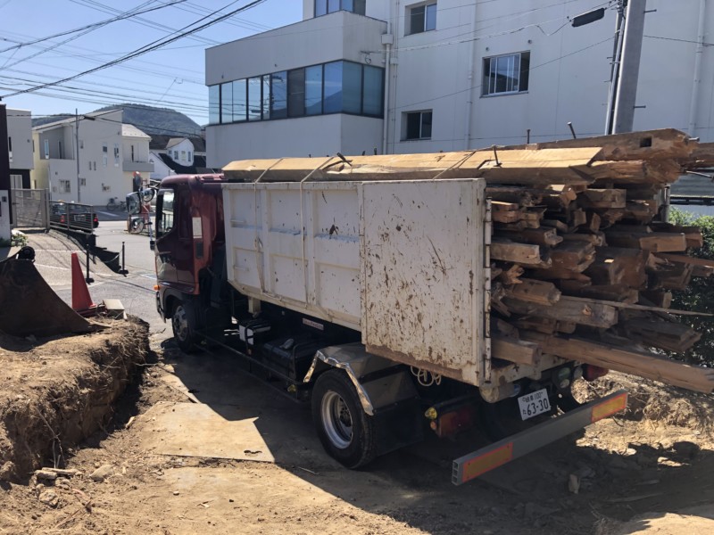 岐阜県美濃加茂市の木造2階建て家の解体工事【52坪156万円】