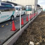 【岐阜県各多治見市】隣地境界ブロックの新設工事とフェンス設置