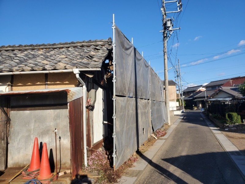 岐阜県美濃加茂市の木造住宅の解体工事費用事例