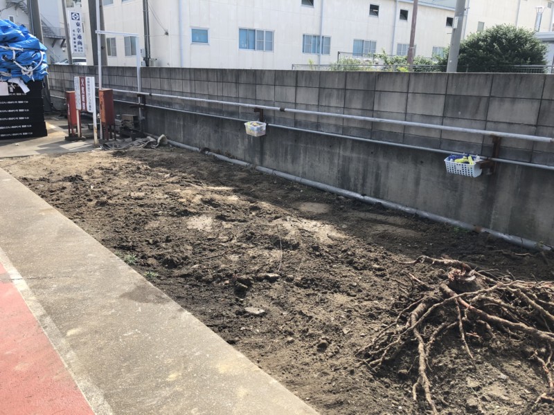 岐阜県美濃加茂市の庭石の撤去処分