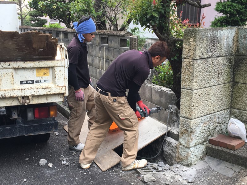 【岐阜県美濃加茂市】道路沿いのブロック塀を撤去【補助金あり】
