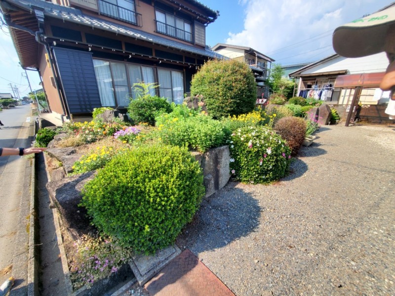 0921★【庭リフォーム、CB、スロープ、土間、手すり、ポスト、砕石】脇田様＠中恵土