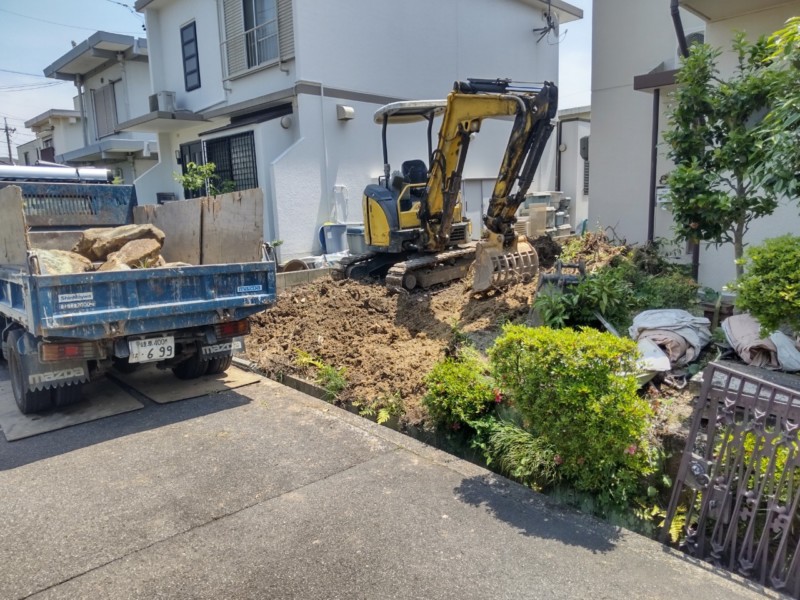 【愛知県豊田市】駐車場リフォーム工事の費用事例集【金額公開】