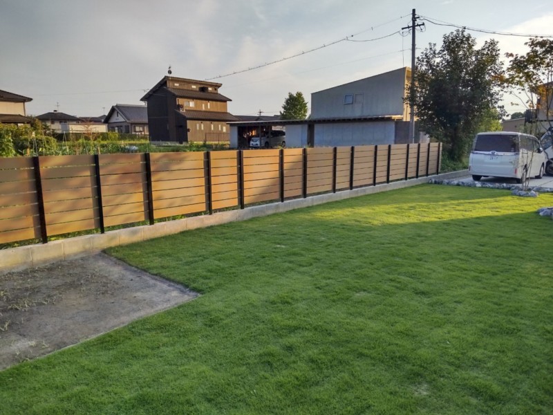 【豊田市五ケ丘】庭リフォームと駐車場コンクリート工事の費用事例