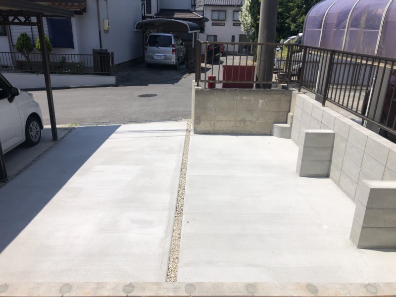 【愛知県江南市】駐車場のリフォーム工事の費用事例集