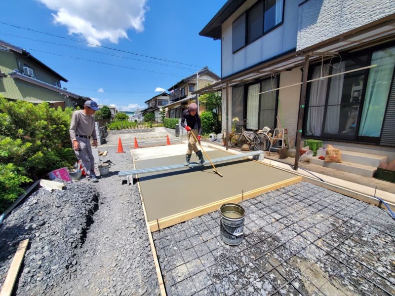 【愛知県瀬戸市】駐車場のリフォーム工事の費用事例集