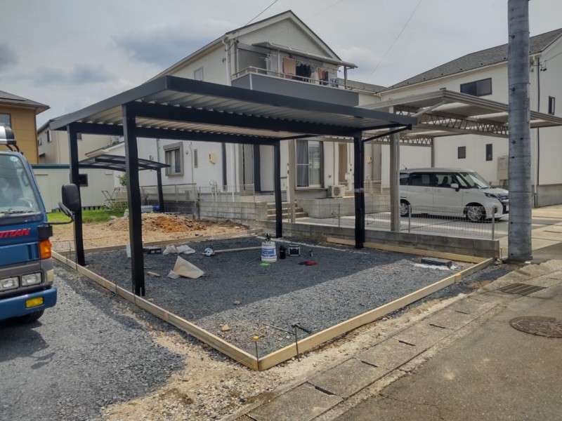 【愛知県瀬戸市】駐車場のリフォーム工事の費用事例集