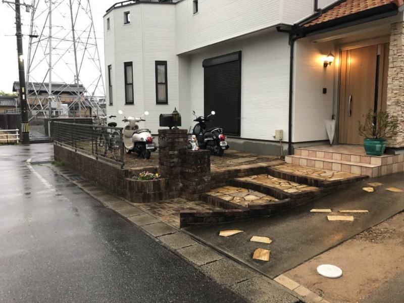 【岐阜県可児市可児市帷子新町】駐車場工事の費用事例集