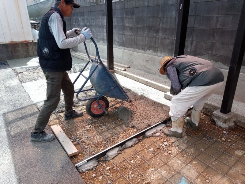 【岐阜県多治見市宝町】駐車場工事の費用事例集