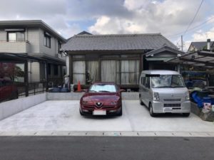 【岐阜県多治見市】駐車場工事の費用事例集【金額公開】