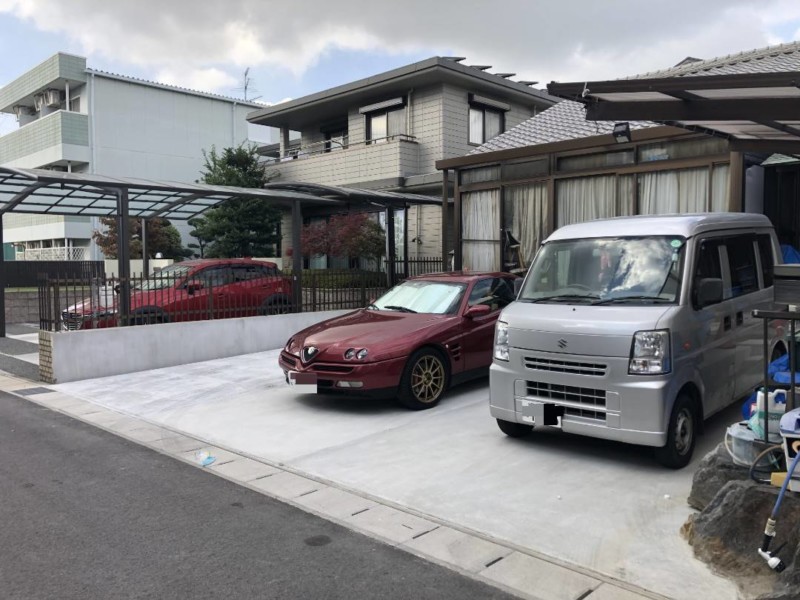 【岐阜県多治見市小泉町】駐車場工事の費用事例集