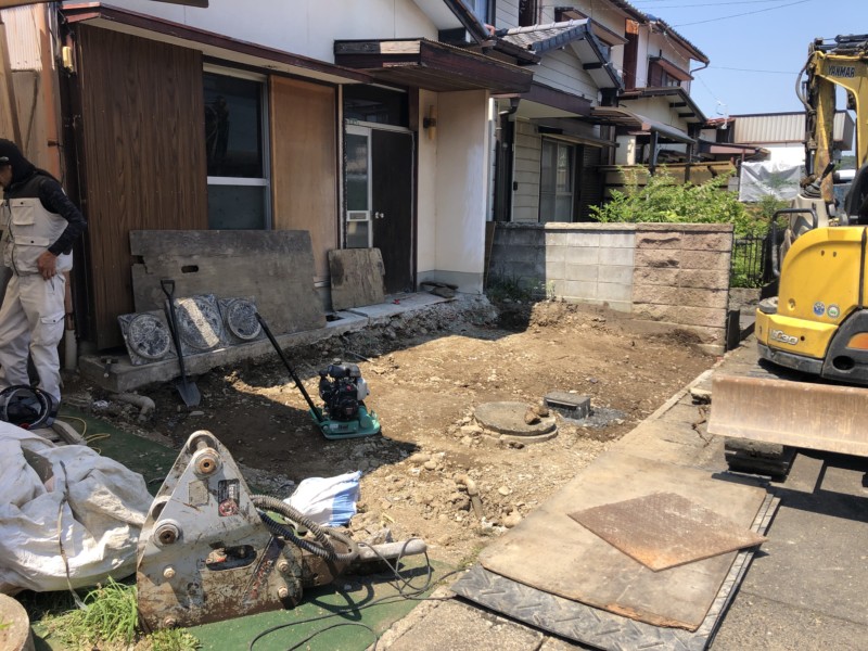 【岐阜県多治見市青木町】駐車場工事の費用事例集