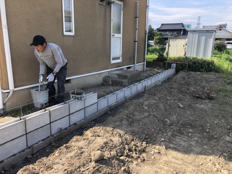 【愛知県豊田市逢妻町】ブロック工事の費用事例集