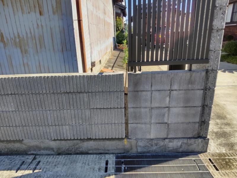 【岐阜県多治見市太平町】ブロック工事の費用事例集