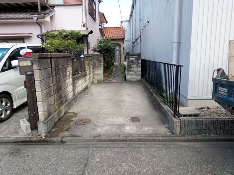 名古屋市中川区の1台用カーポート撤去【施工後】