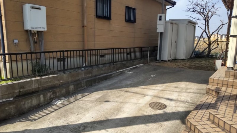 名古屋市南区のカーポート撤去【施工後】