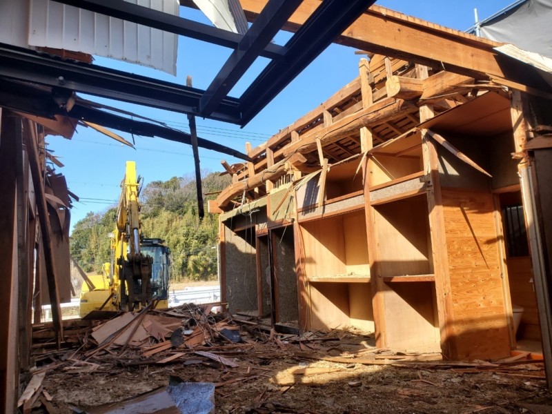 【愛知県一宮市篭屋】解体工事の費用事例集