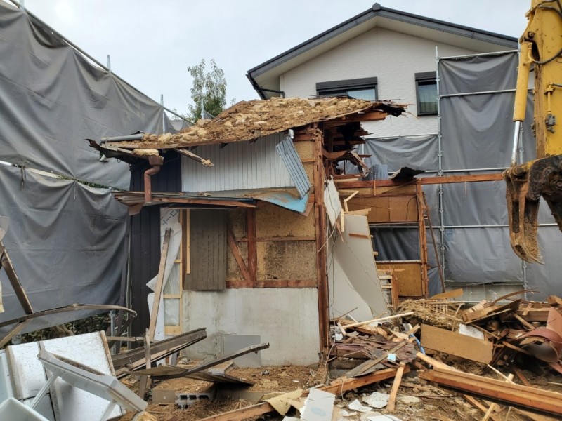 【愛知県一宮市篭屋】解体工事の費用事例集