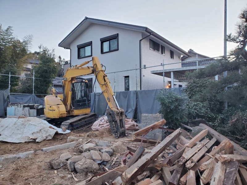 【愛知県一宮市篭屋】解体工事の費用事例集