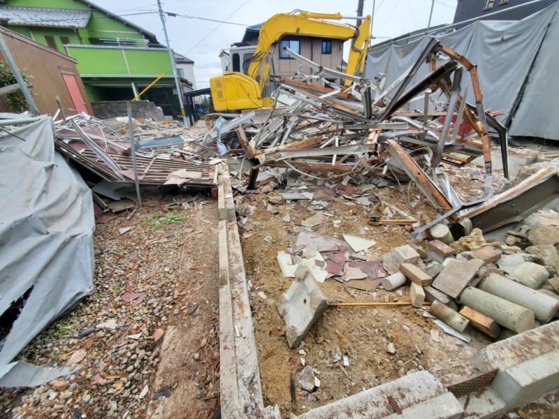 【愛知県瀬戸市北山町】解体工事の費用事例集