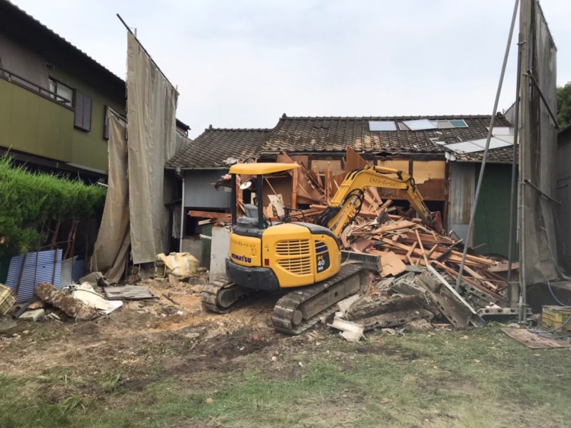 【愛知県瀬戸市紺屋田町】解体工事の費用事例集